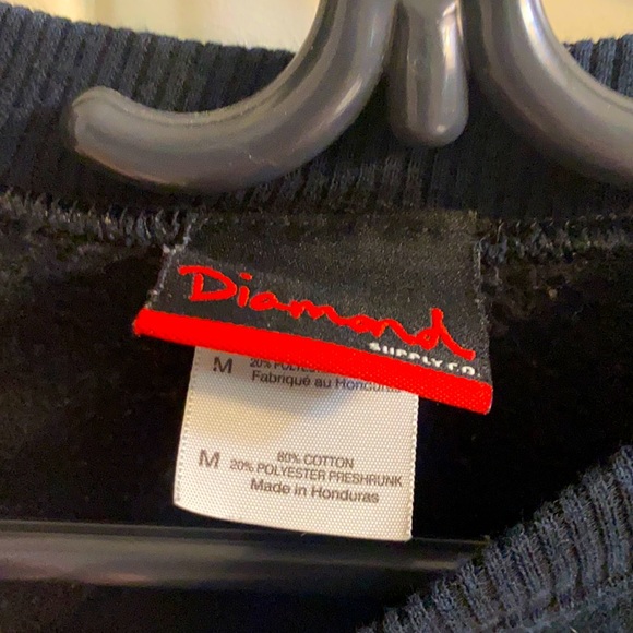 Diamond supply crew neck sweater M size - Picture 3 of 3